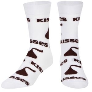 HERSHEYS KISSES Mens Crew Socks 6-12
